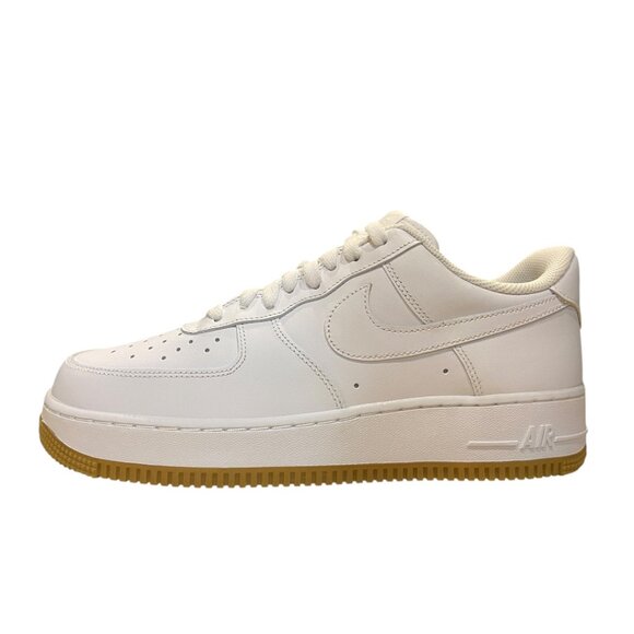 Nike Air Force 1 07' White Gum Light Brown Mens Basketball Shoes DJ2739 100 NEW - Picture 2 of 8
